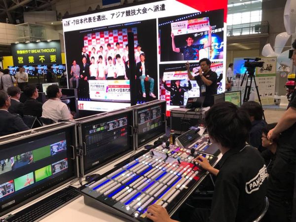 NewtekのIPシリーズも展示(パンダでは2台所有)
